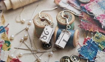 Boucles d’oreilles "La Couturière"