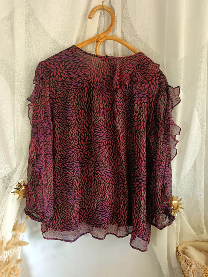 Ba&sh | Blouse à volant | t.2 - photo numéro 5