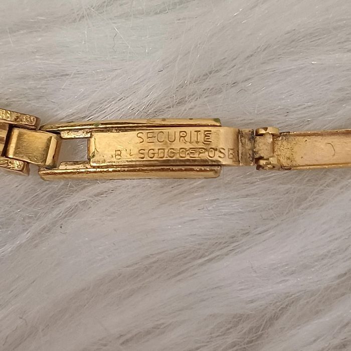 Montre flamor bracelet en plaqué or - photo numéro 6