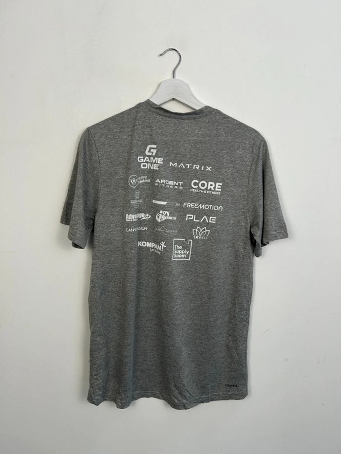 T-shirt Homme Adidas Gris | Taille S | Très Bon État | #TM77 - photo numéro 2