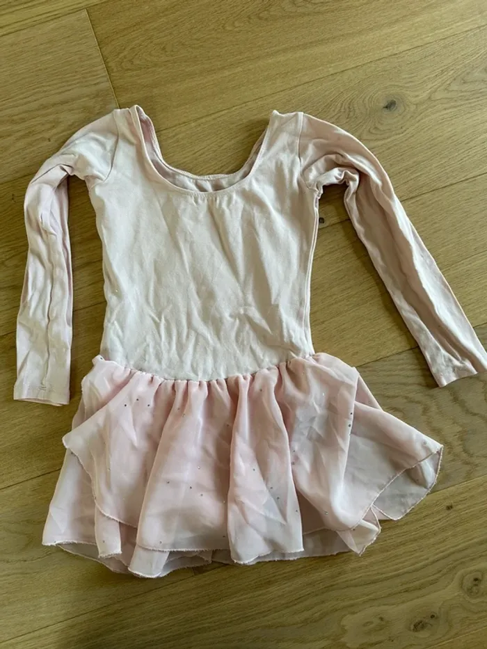 Justaucorps rose à paillettes - photo numéro 4