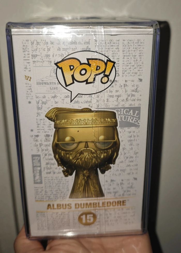 Funko Pop Albus Dumbledore 15 exclu gold - photo numéro 3