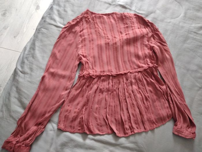 Blouse chemise primark rouge corail - photo numéro 2