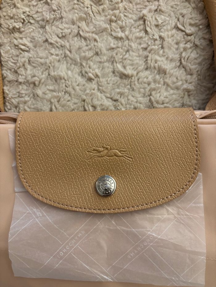 Sac Longchamp taille L couleur Rose Poudré - photo numéro 5