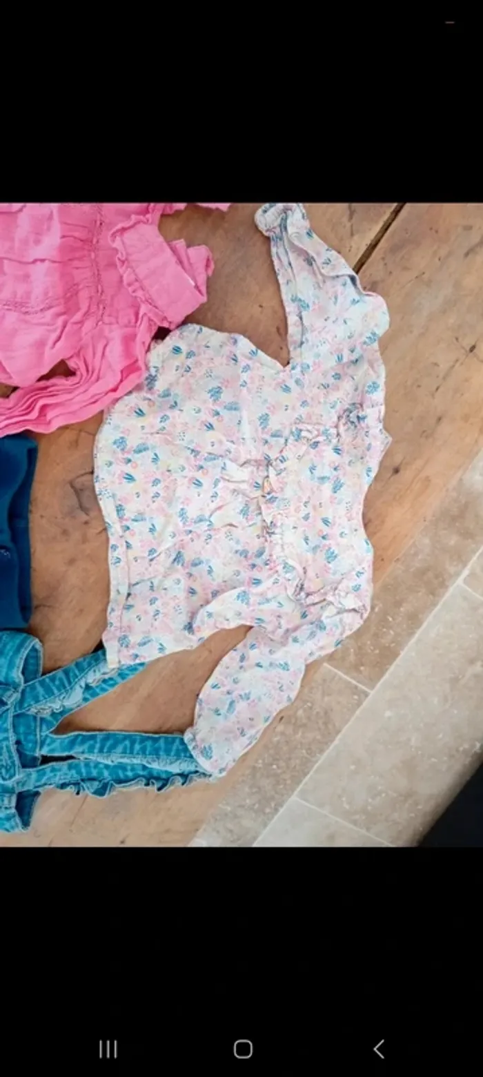 Jean blouse tape a l'oeil 9mois - photo numéro 4