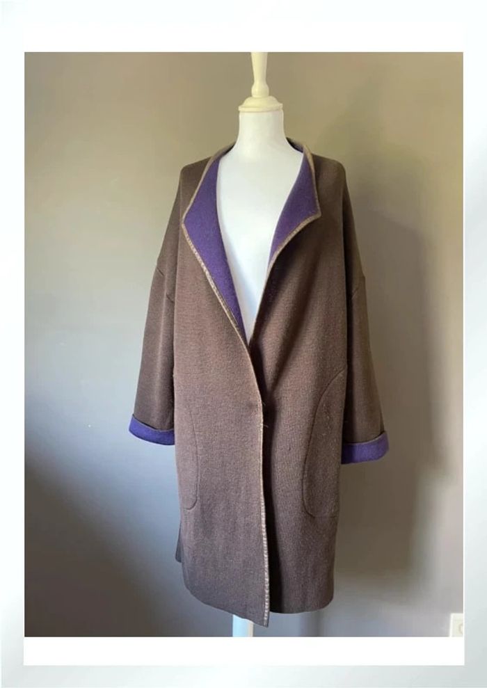 Cardigan en laine Devernois - photo numéro 5