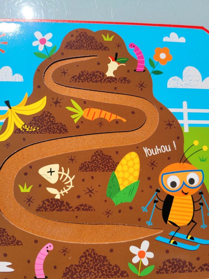 Livre animé à toucher 🕸 Un goûter chez l'araignée 🕷 - photo numéro 11