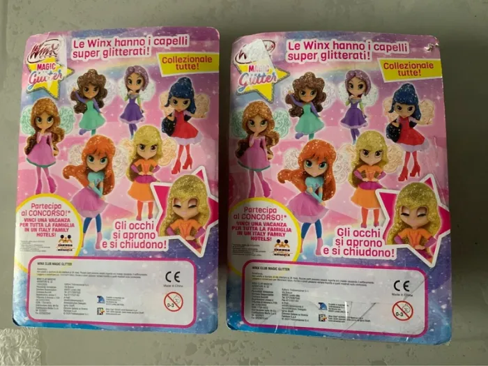 Winx Club – Figurines Magic Glitter Bloom (lot de 2, neufs sous blister) - photo numéro 2