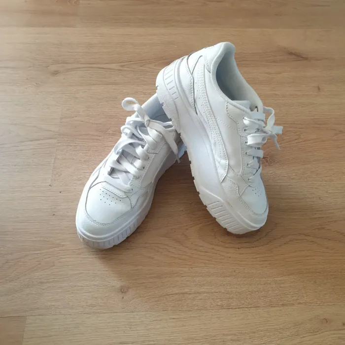 💜 Baskets femme Karmen II Blanc Puma pointure 38 #emyfleury_pointure38femme - photo numéro 7