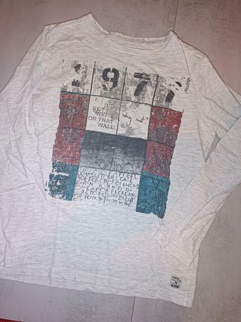 Tee shirt manches longues Garcia jeans taille 152/158 cms