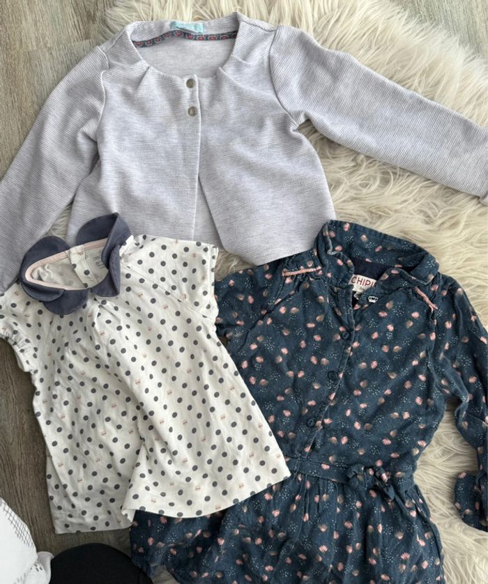 Ensemble fille 2 an