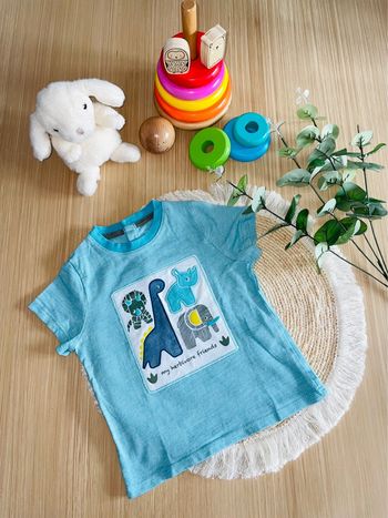 T-shirt manches courtes obaïbi 12 mois