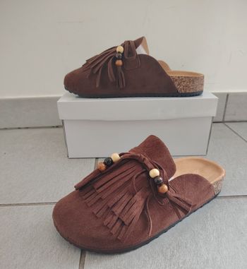 Mules femme 37 marron