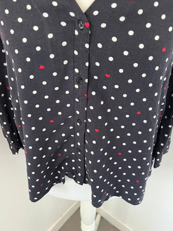 Blouse col en V Claudie Pierlot M - photo numéro 2