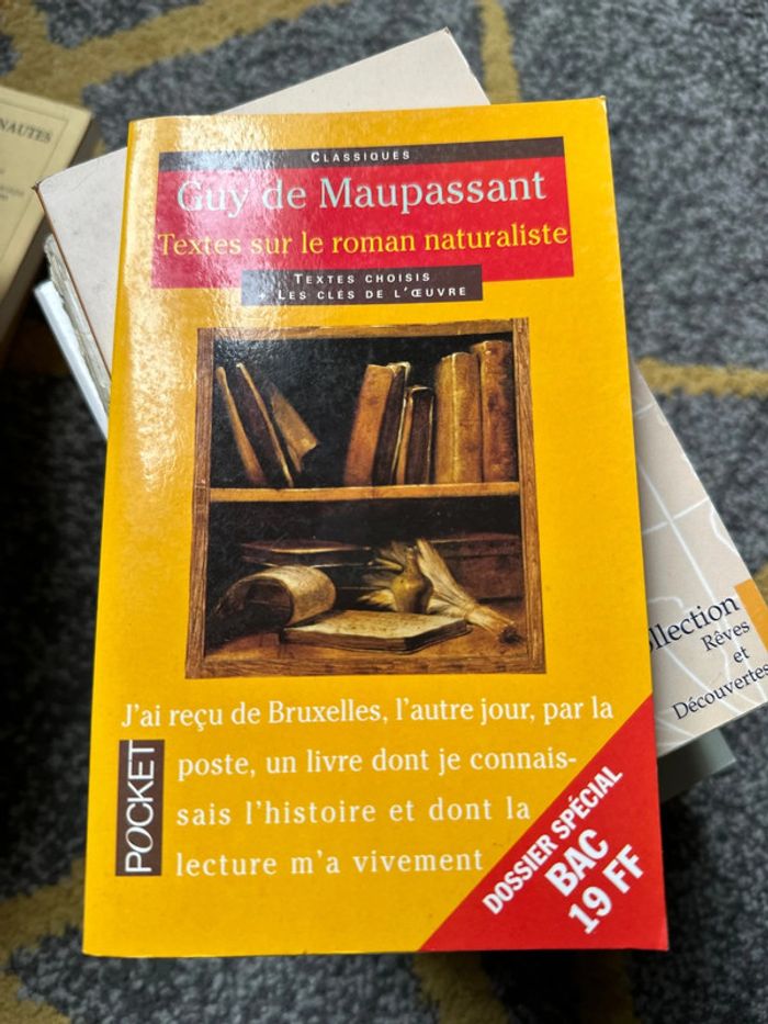 Textes sur le roman naturaliste