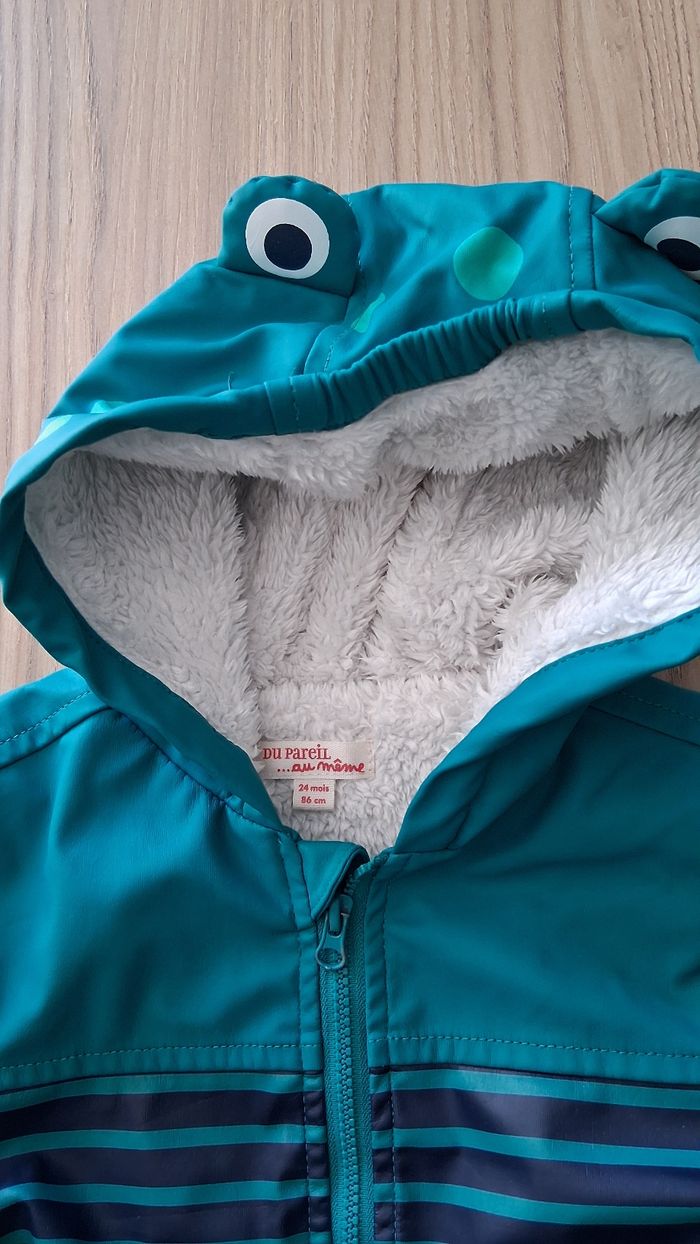 Manteau de pluie grenouille garçon - photo numéro 2