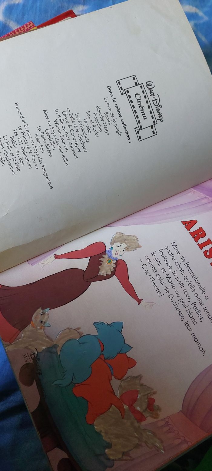 Lot de 8 livres vintage Disney - photo numéro 5
