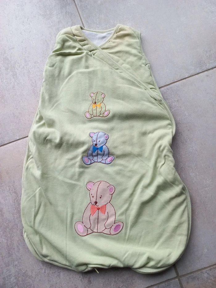 Gigoteuse vert pâle mixte 0/6 mois