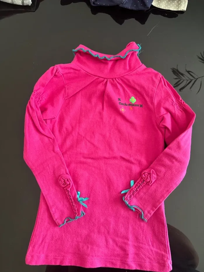👚 lot 4 sous pulls - bébé fille -24 mois - Kiabi - orchestra ect-tres bon état voir les photos - photo numéro 11