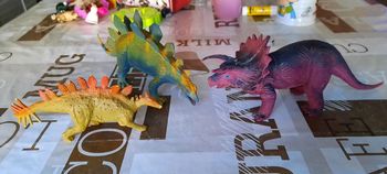 Lot de 3 dinosaures