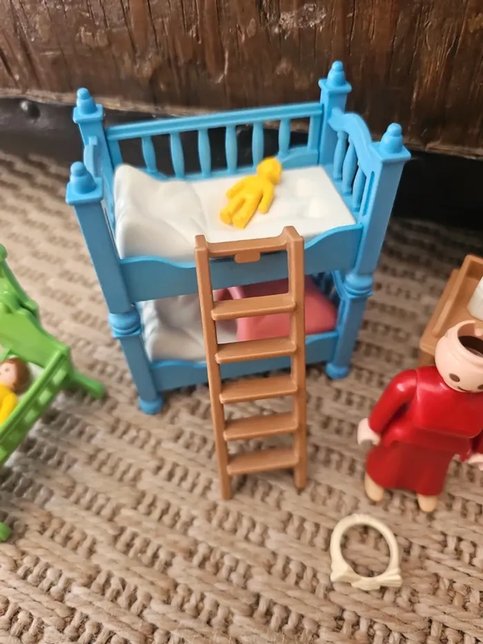 Playmobil belle époque chambre des enfants 5311 vintage - photo numéro 3