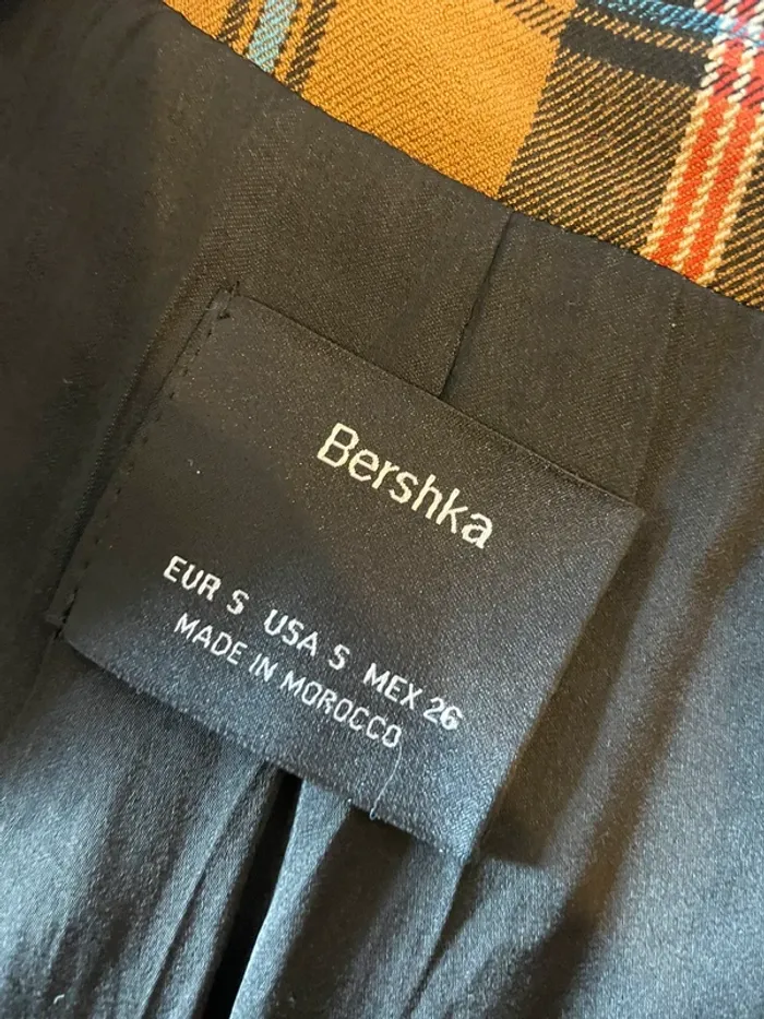 Blazer Bershka à carreaux - photo numéro 4
