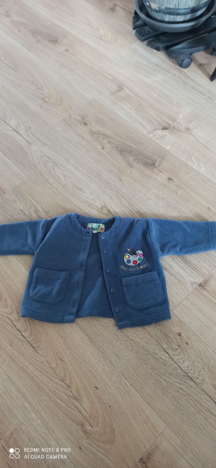 Gilet 6 mois polaire