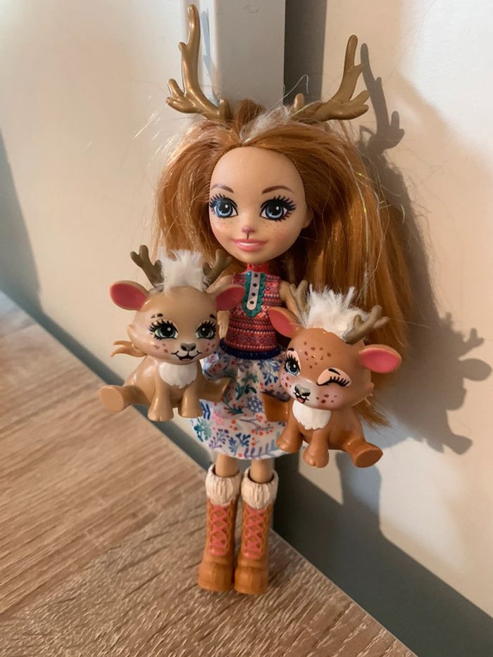 Poupée enchantimals Rainey et ses 2 animaux - photo numéro 9