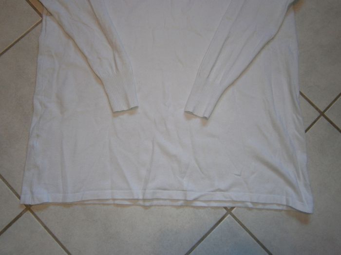 Pull ML blanc rosé CHERRY BLOOM Taille 42 - photo numéro 9