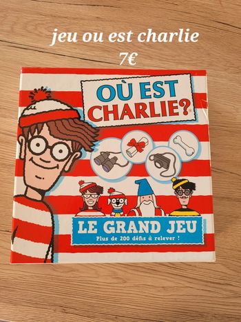 Jeu ou est charlie