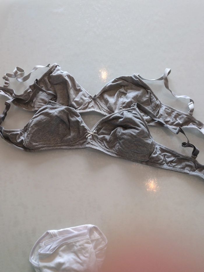 Lot de 2 soutien gorge allaitement