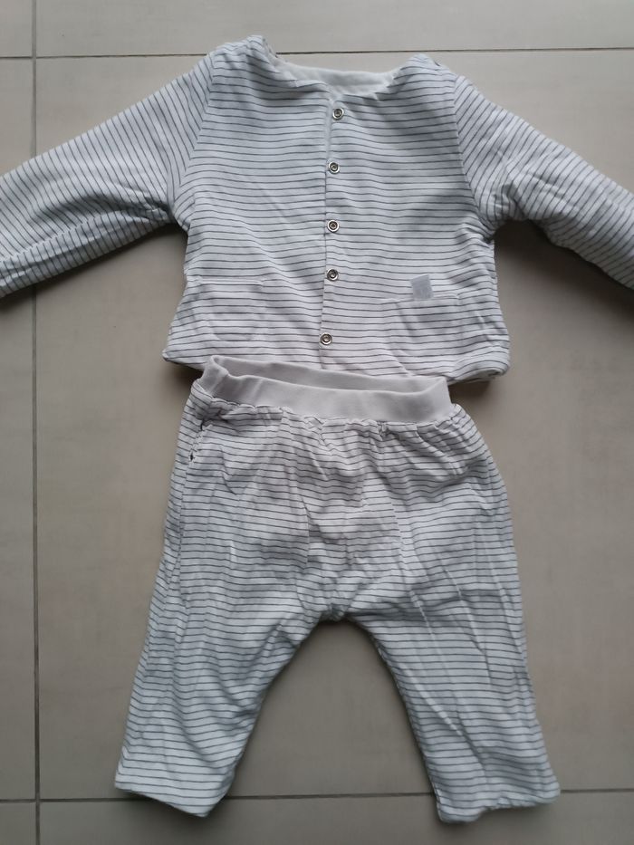 Veste matelassée+pantalon réversible - photo numéro 2