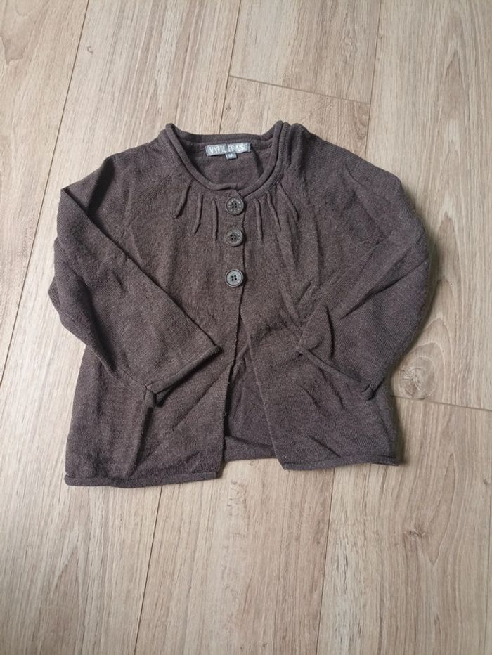 Gilet marron