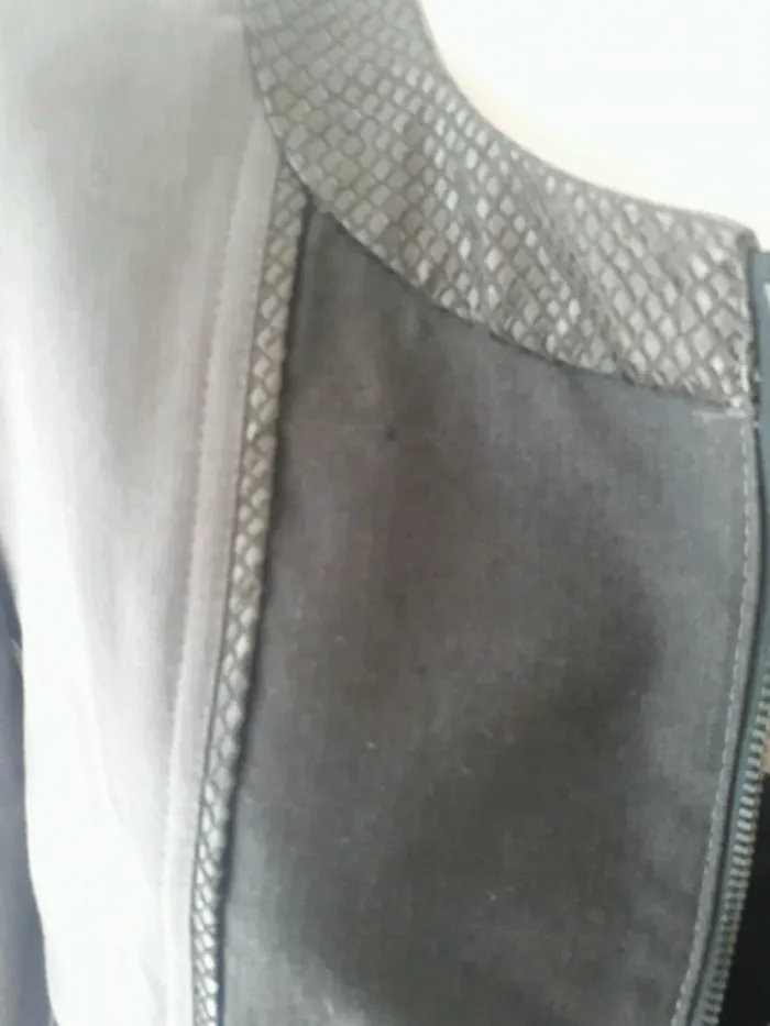 Veste courte taupe 42 - photo numéro 3