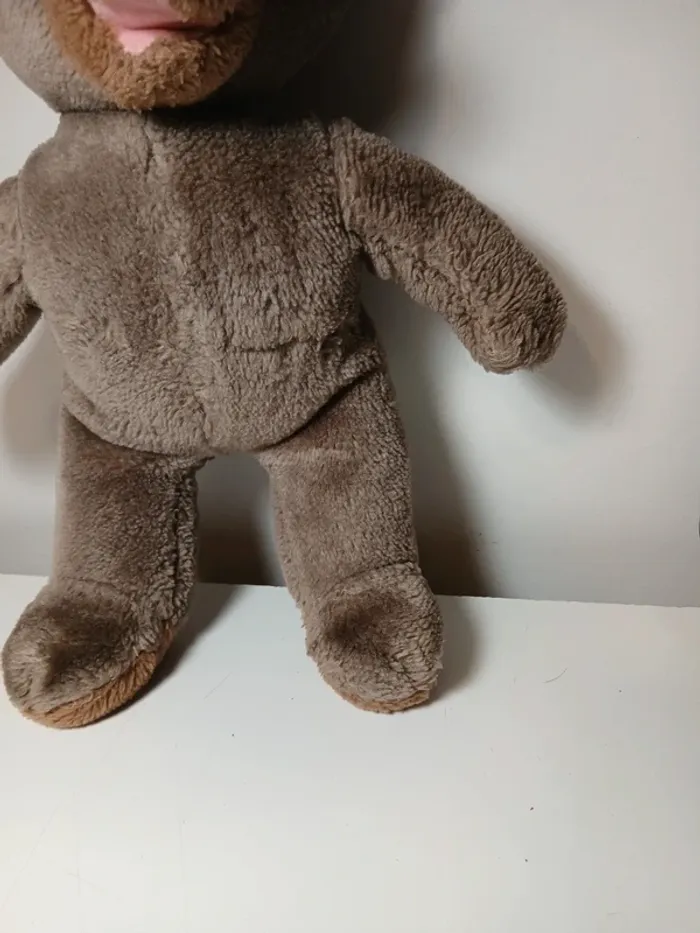 Peluche petit ours brun environ 33 cm - photo numéro 4