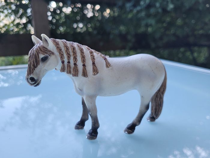 Lot de 3 Chevaux Scheich : noir et blanc, gris et blanc et blanc - photo numéro 2