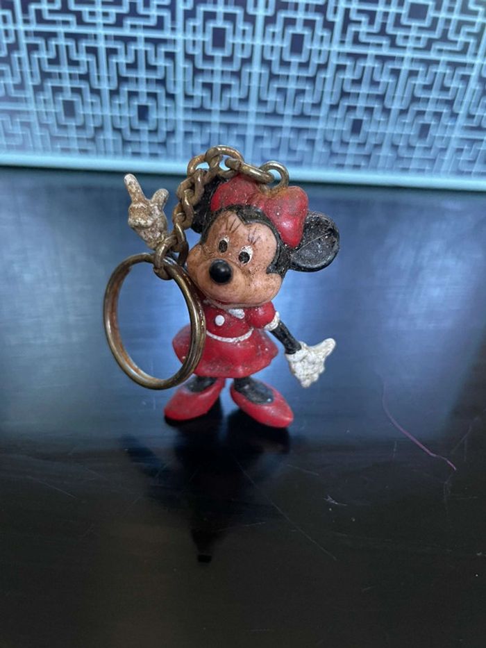 Figurine Porte-clés Vintage Minnie Disney