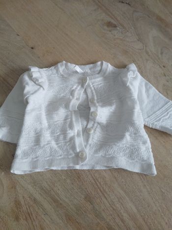 Gilet bebe fille 3mois 