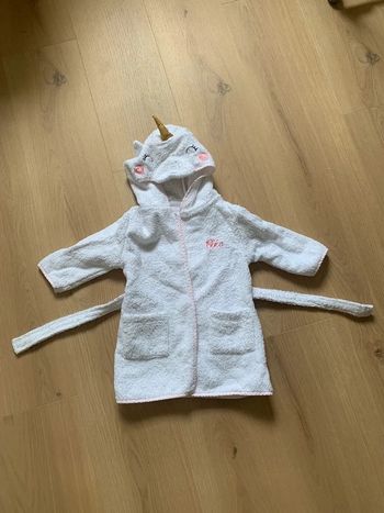 Peignoir licorne vertbaudet