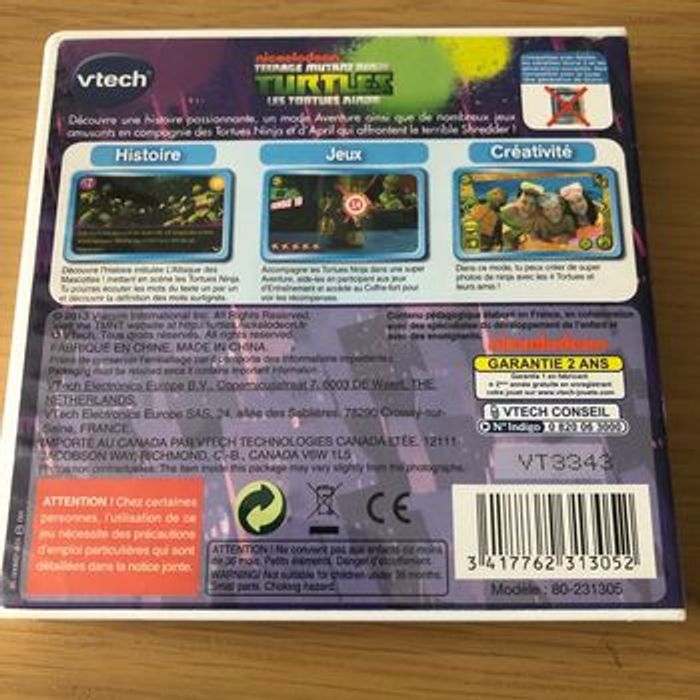 Jeu storio - Les tortues Ninja 🥷 - photo numéro 2