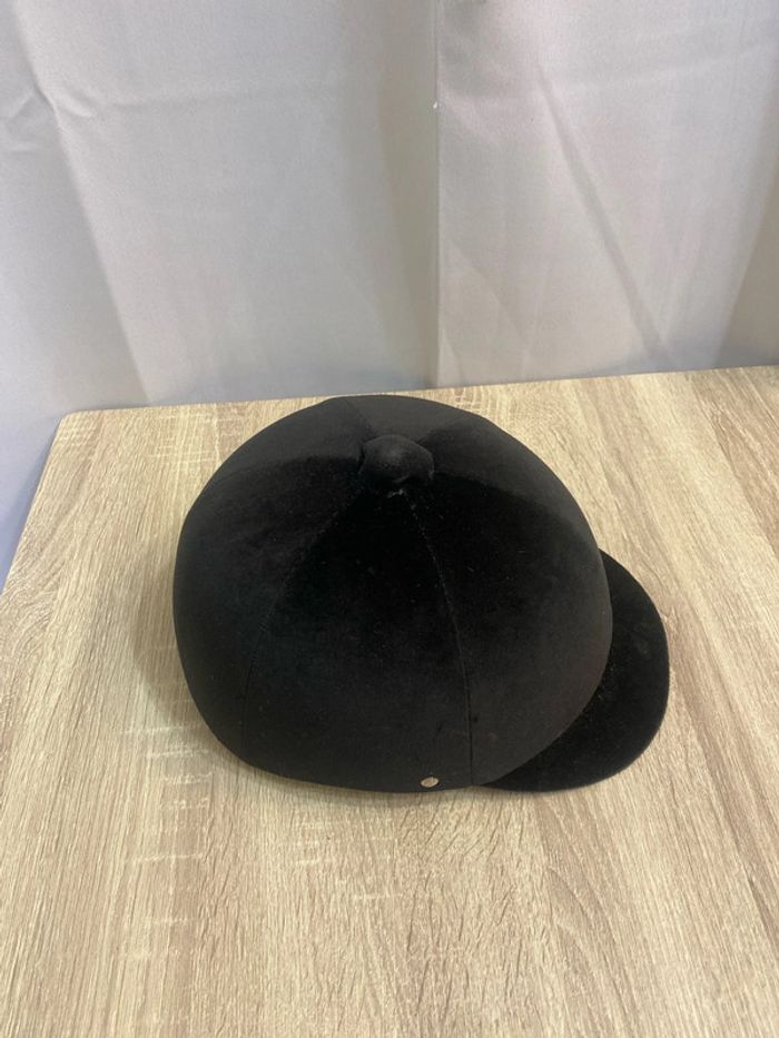 Bombe équitation Fouganza noire taille 54 - n80j - photo numéro 2