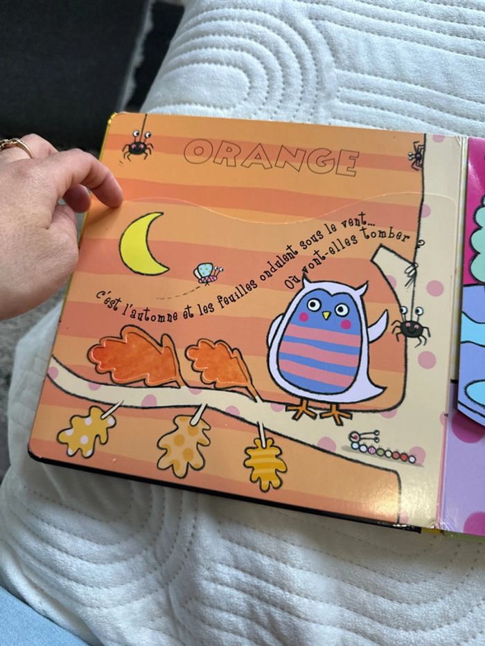 Livre grands volet à soulever rouge vert bleu - photo numéro 4