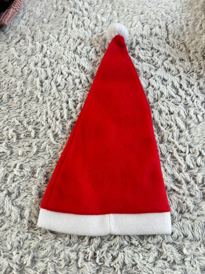 Bonnet Noël rouge - photo numéro 2