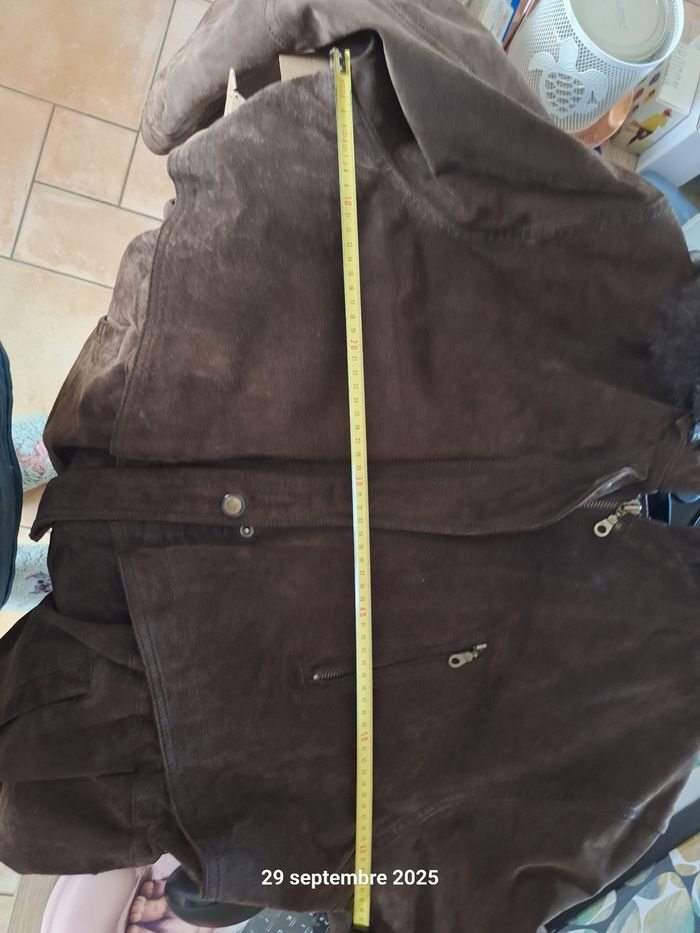 Veste cuir marron - photo numéro 9