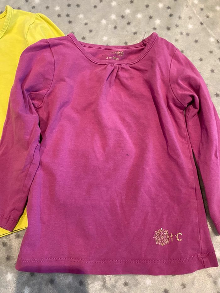 Lot de 2 t-shirts manches longues Orchestra 3ans - photo numéro 2