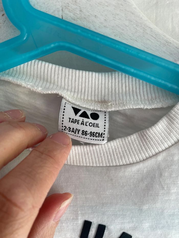 T-shirt 2/3ans tape à l’œil - photo numéro 3