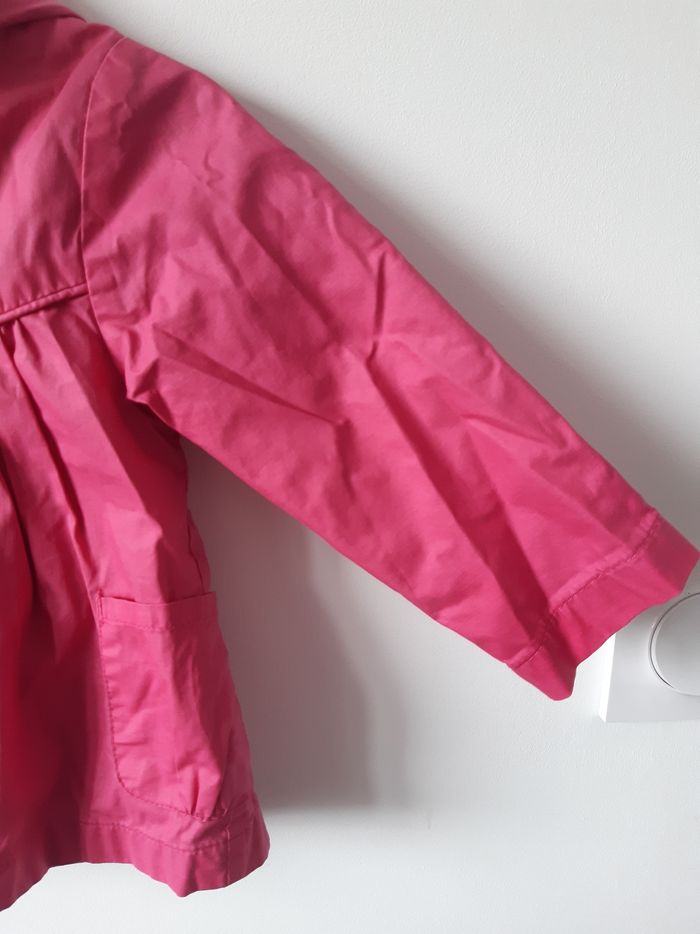 Manteau rose léger bébé fille 12 mois Obaibi - photo numéro 4
