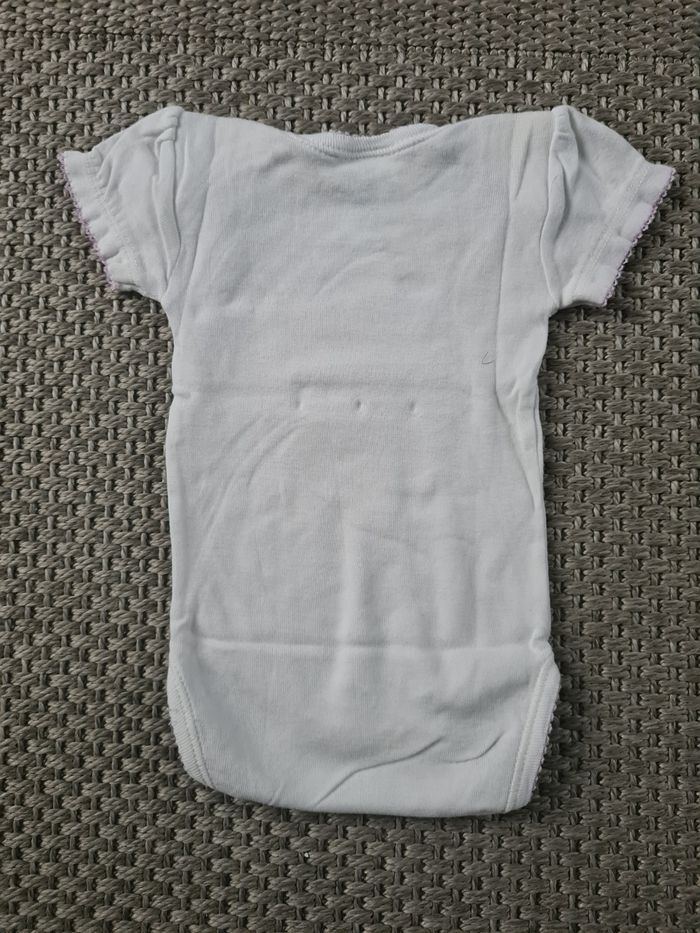 Lot de 2 bodies manches courtes - 3/6mois - photo numéro 6