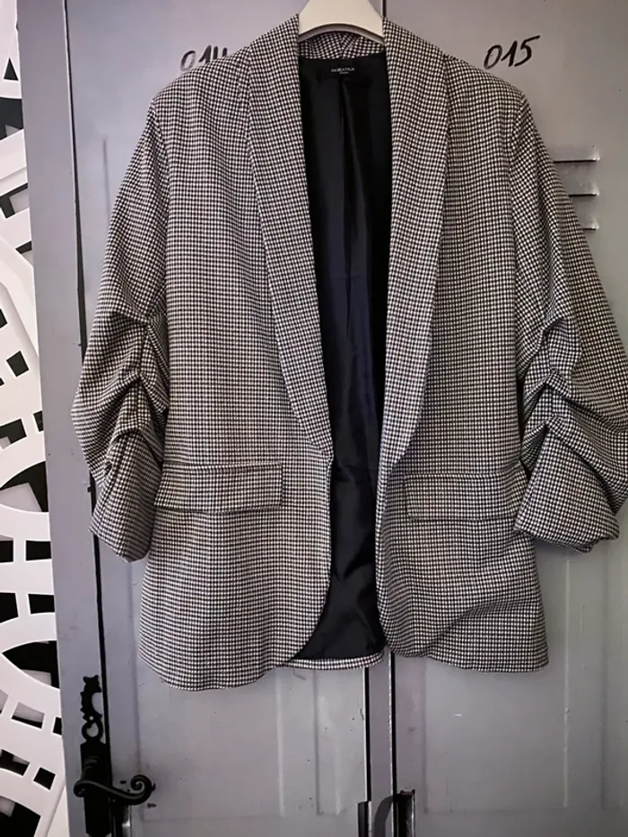 Blazer femme pied de poule