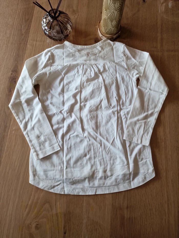 T shirt manche longue effet chemise 8 ans - photo numéro 5